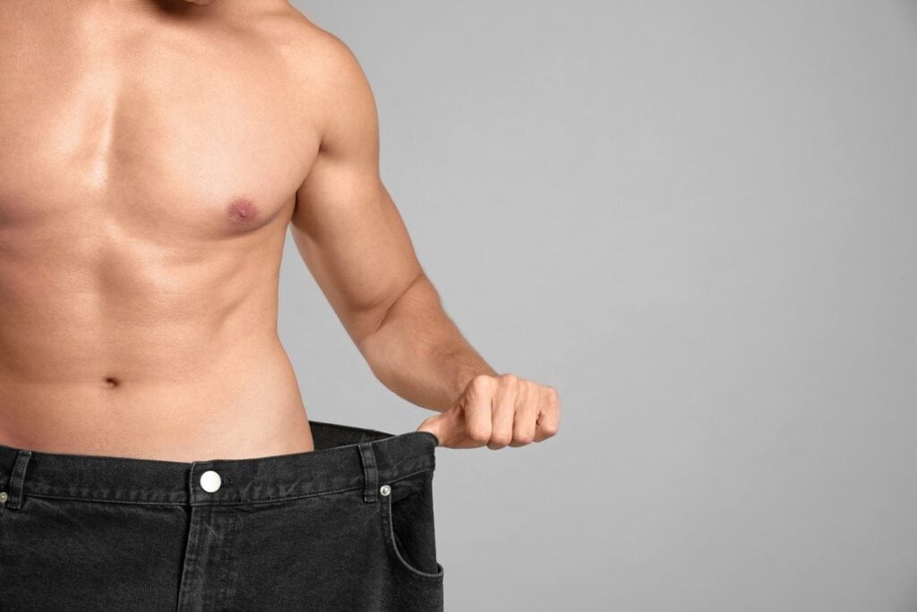 post weight loss gynecomastia hero loose jeans